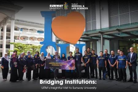 Sunway University Hosts UiTM for Research Benchmarking Visit