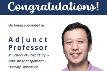 Dr Erose Sthapit Joins Sunway University as Adjunct Professor