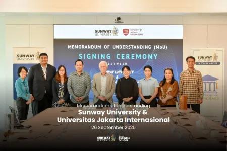 Sunway University &amp; Universitas Jakarta Internasional