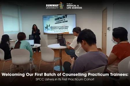 Welcoming Our First Batch of Counselling Practicum Trainees: SPCC Ushers in Its First Practicum Cohort