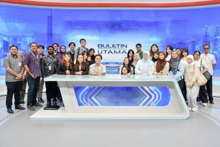 Sunway Business School Students Gain Firsthand Media Insights at Media Prima Visit
