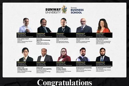 Ten SBS Professors Ranked Among World’s Top 2% Scientists