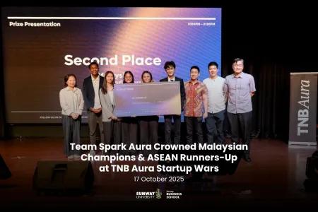 Team Spark Aura Crowned Malaysian Champions &amp; ASEAN Runners Up at TNG Aura Startup Wars