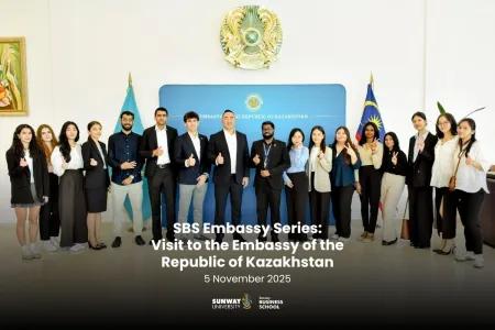 SBS Embassy Series: Visit to the Embassy of the Republic of Kazakhstan