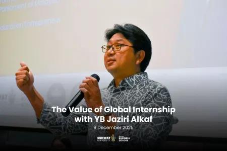 The Value of Global Internship with YB Jaziri Alkaf