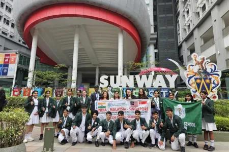Shaping Future Pathways: High School Students from India Visit Sunway University