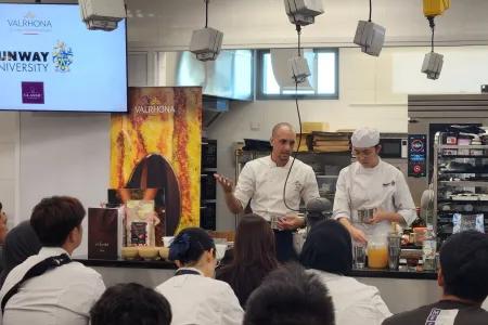 Showcasing Pastry Innovation with VALRHONA: Travel Cakes &amp; Chocolate Drinks Workshop
