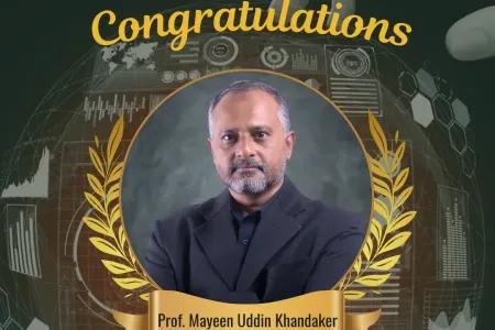 Professor Mayeen Uddin Khandaker Appointed as Member of the Governing Body for the Jamal Nazrul Islam Centre for Advanced Research (JNICAR)