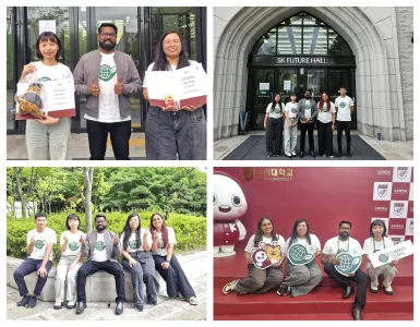 Representing Sunway Business School at Korea University's Climate Corps Summer School 2026