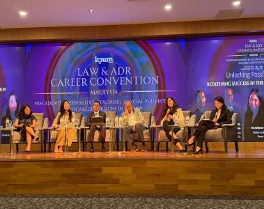 Sunway University at the Law &amp; ADR Career Convention Malaysia 2026