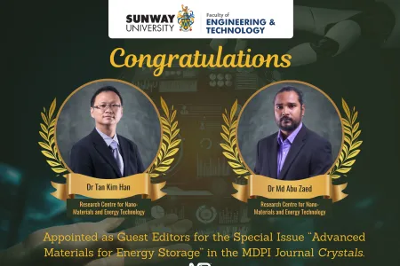Dr Tan Kim Han and Dr Md Abu Zaed - Guest Editors