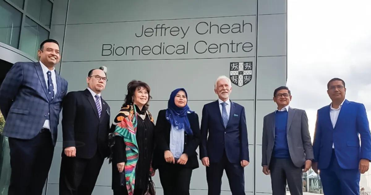 Memorandum of Understanding (MoU) between University of Cambridge, UK and Sunway University through the Jeffrey Cheah Foundation in Cambridge