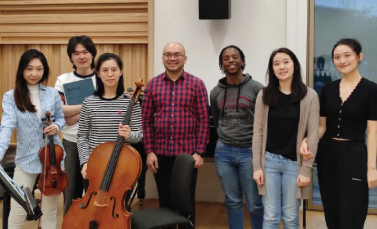 Dr. Andrew Filmer Visited the Royal Birmingham Conservatoire 