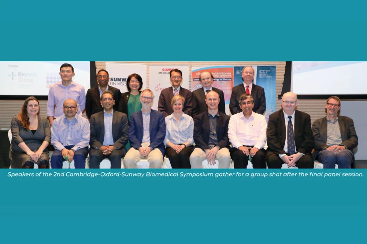Cambridge, Oxford experts lead stem cell discourse in Sunway City