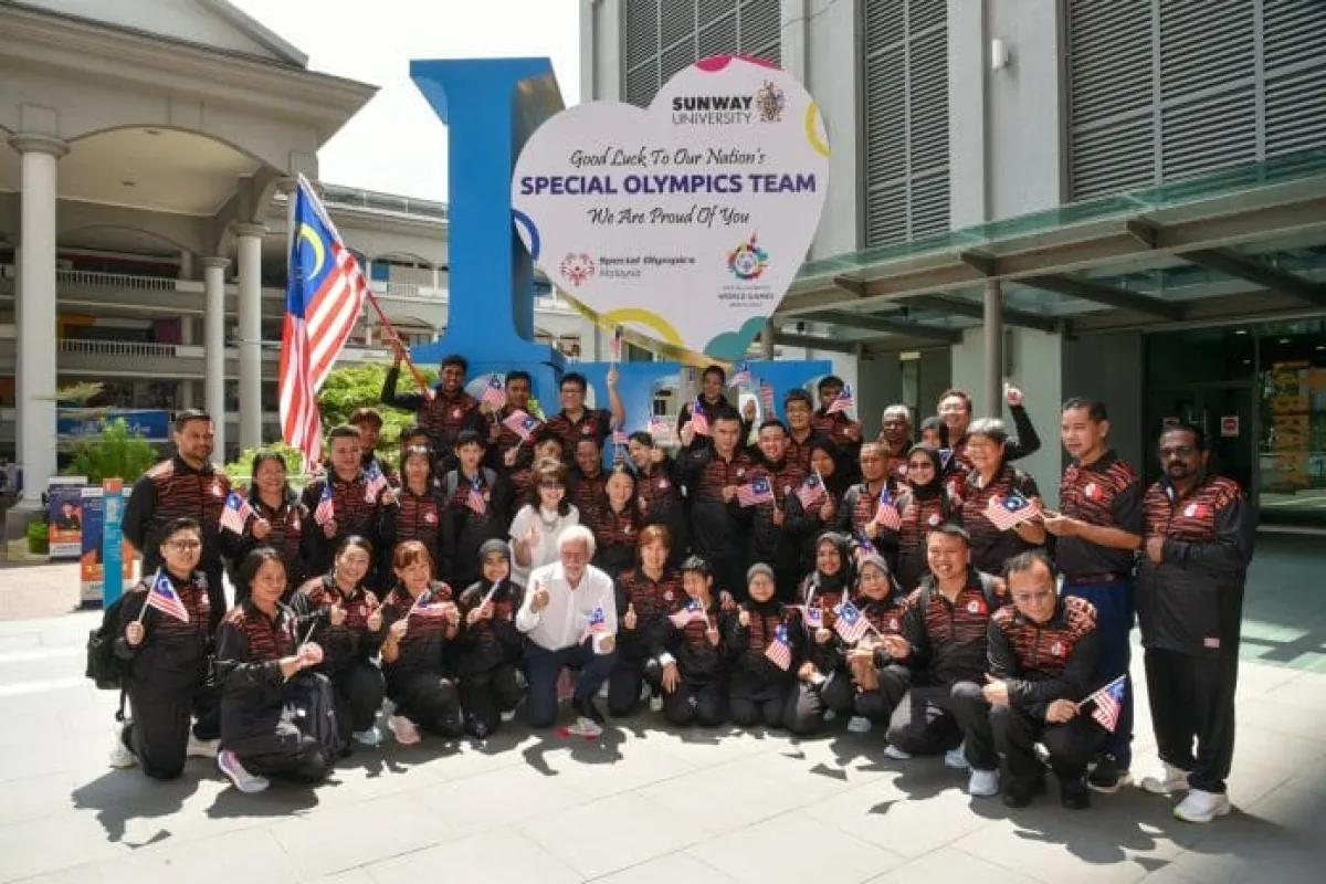 Sunway University Sends Off Special Olympics Malaysia Team to Berlin World Games 2023