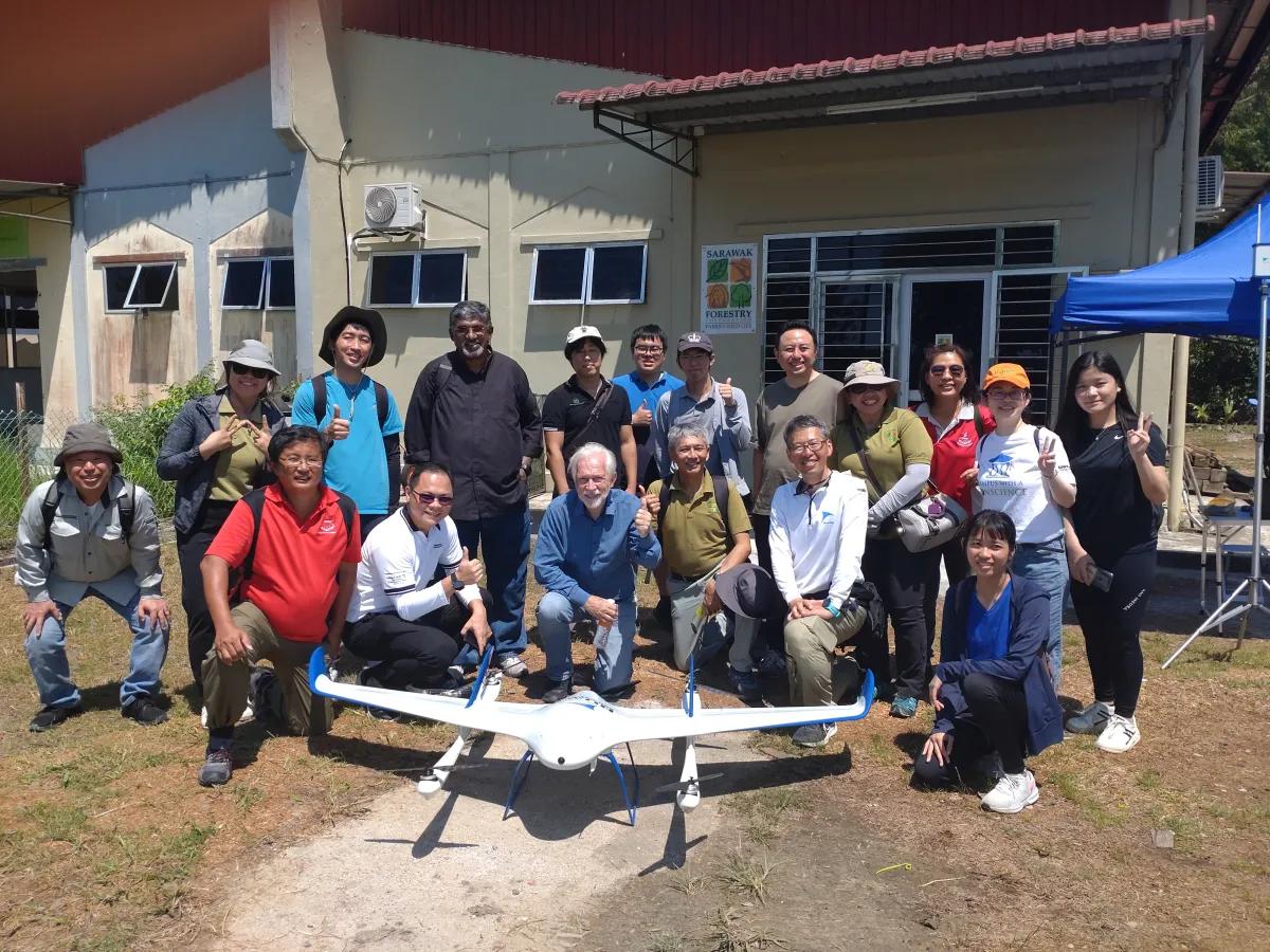 Sunway University Partners with Japanese Companies and Sarawak Forestry Corporation on Mangrove Forest Management Using Drones