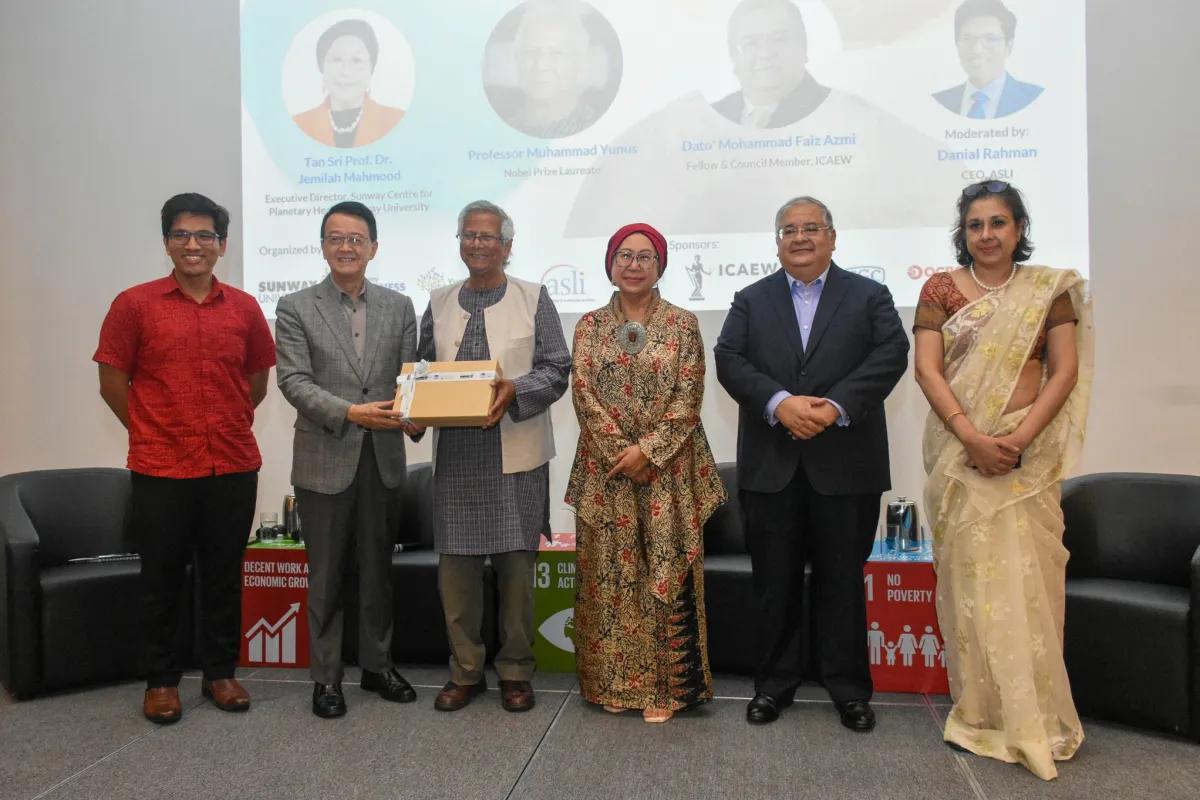 Harmonizing a World of Three Zeros: Dinner Dialogue with Prof. Muhammad Yunus