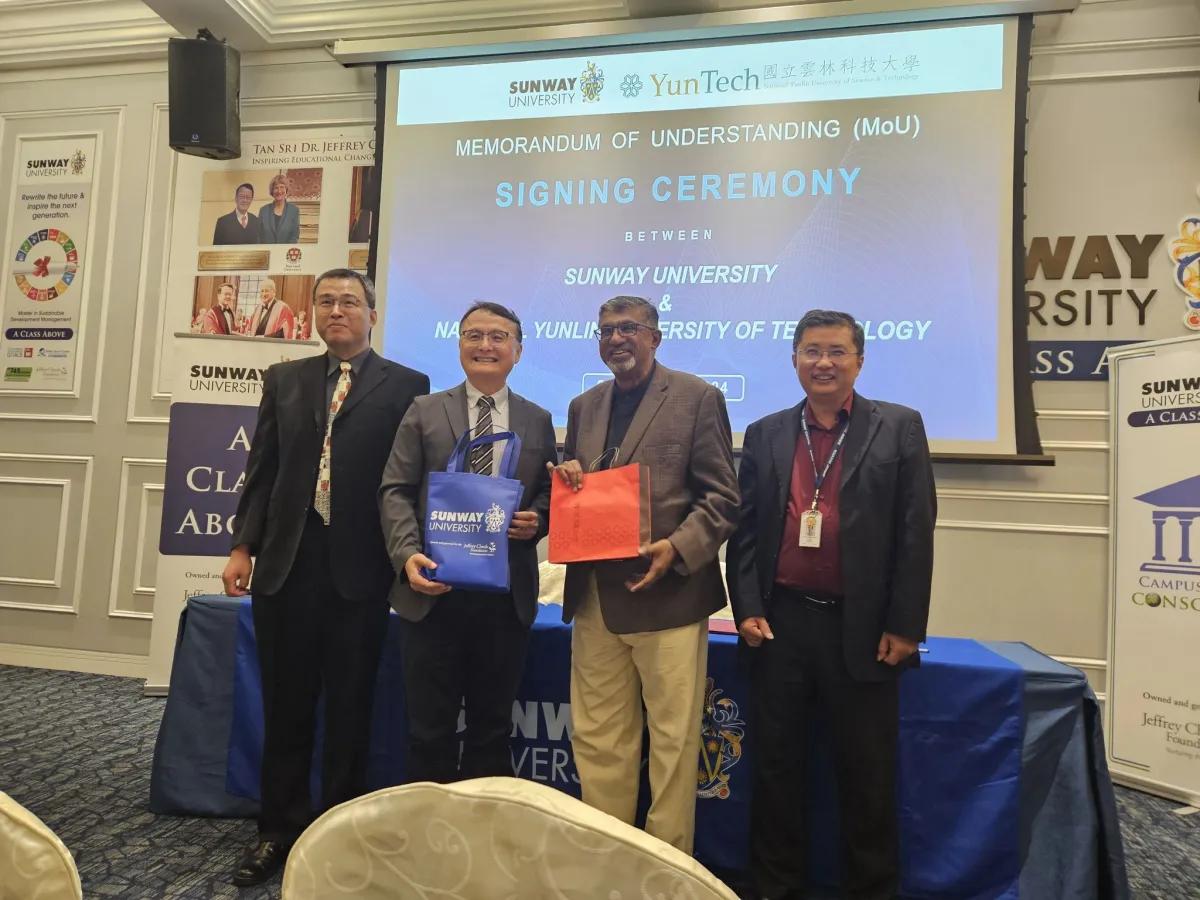 Bridging Borders: Sunway University and YunTech Taiwan Forge New Academic Partnership