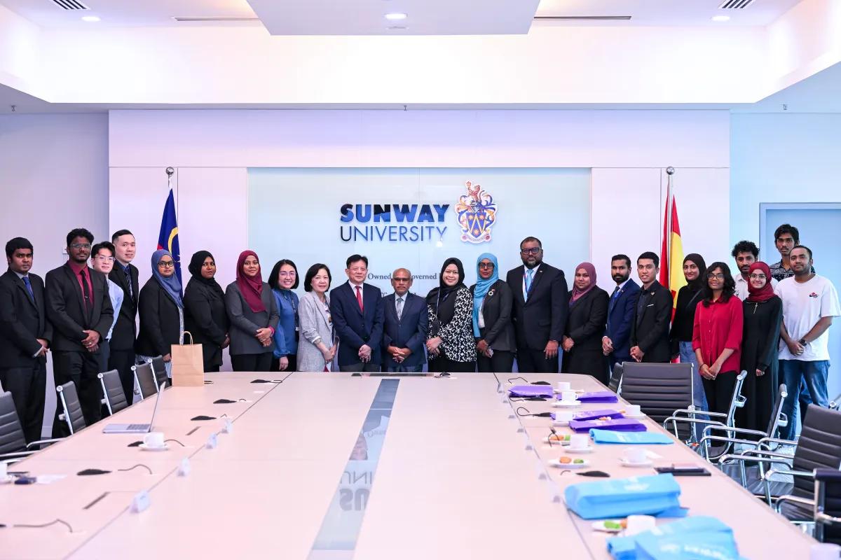 Maldives Ministry Visits Sunway for Education Collaboration