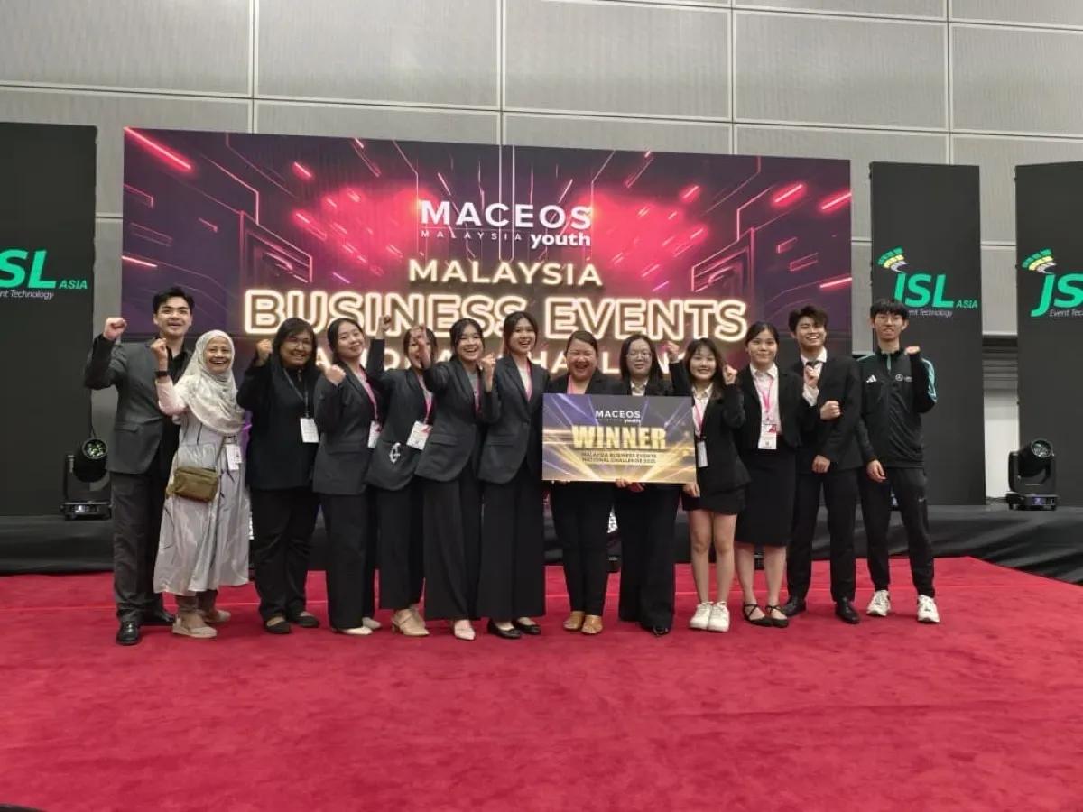 SHTM Students Triumph at MACEOS Malaysia Business Events National Challenge 2025