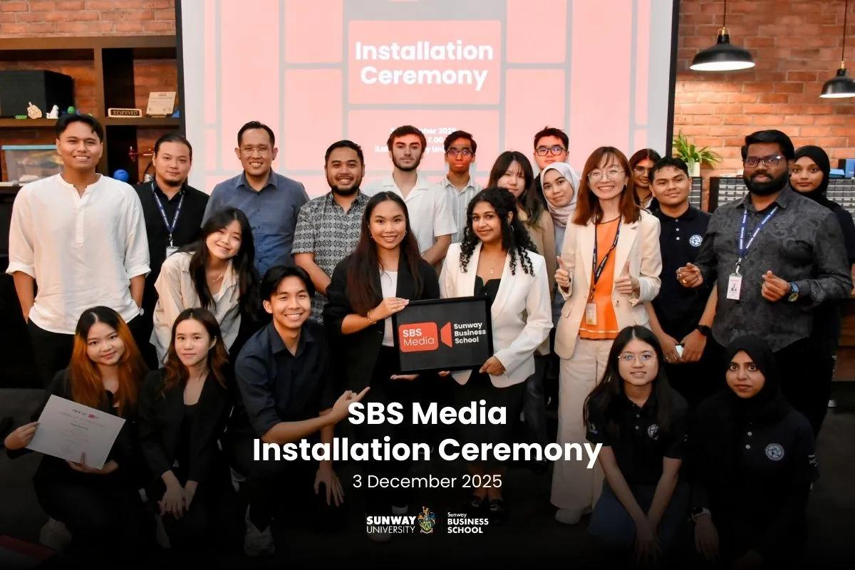 SBS Media Installation Ceremony
