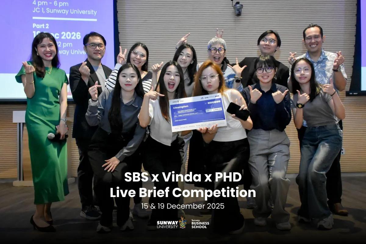 SBS x Vinda x PHD Live Brief Competition