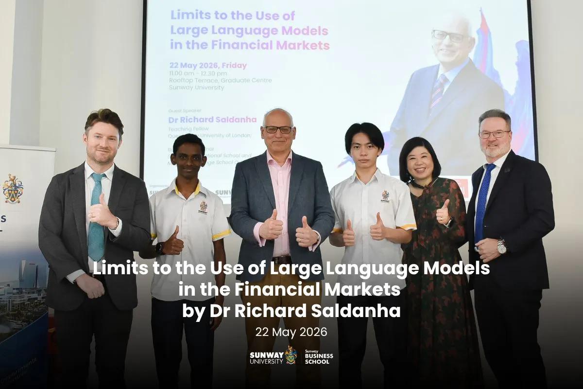 Limits to the Use of Large Language Models in the Financial Markets by Dr Richard Saldanha