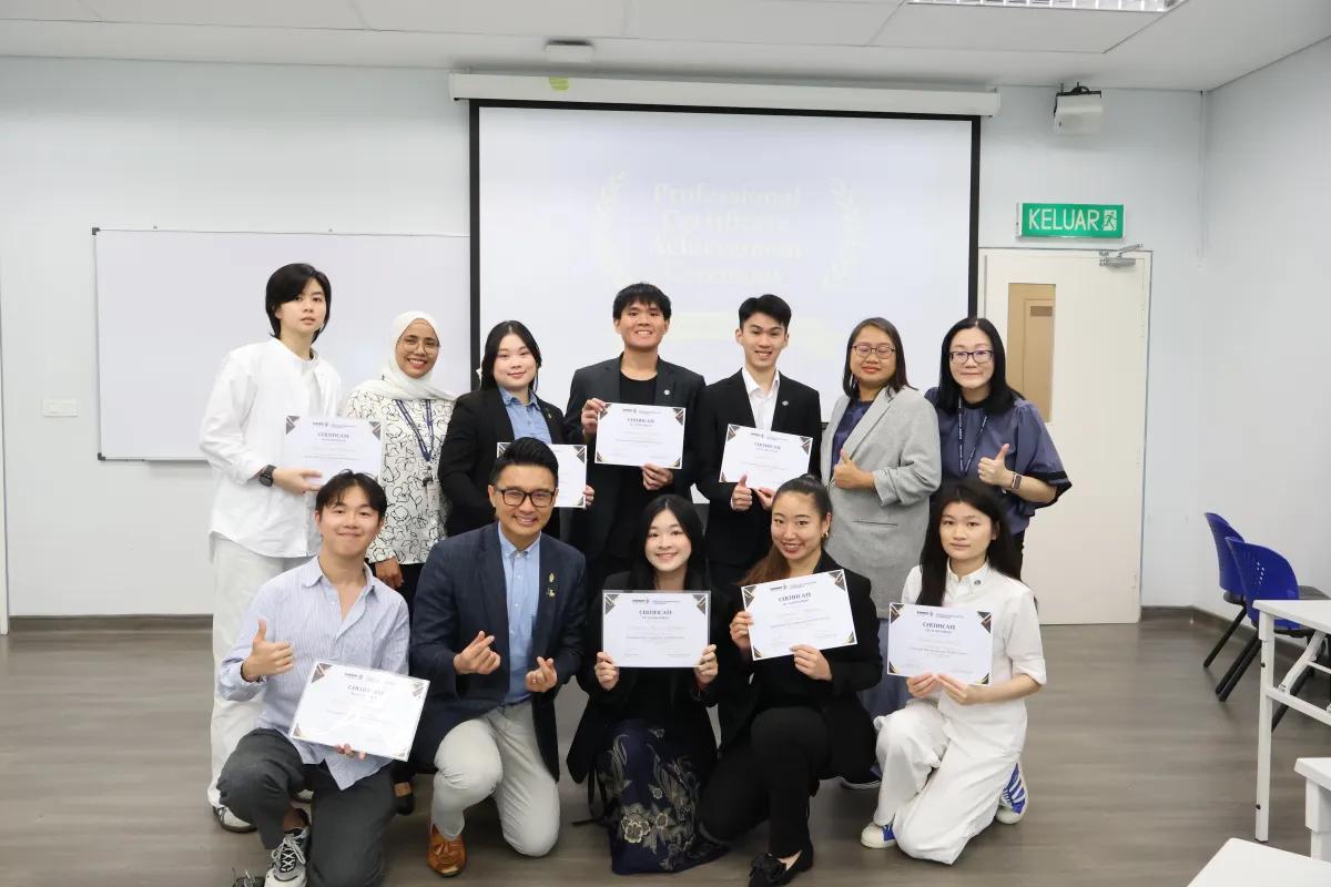SHTM Students Graduate with WSET® Level 2 Professional Wine Certification