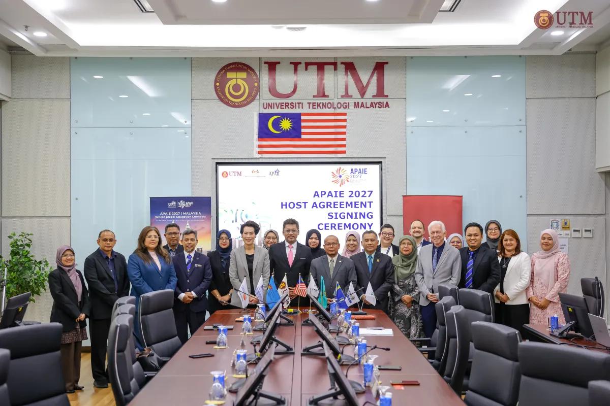 APAIE 2027 Host Agreement Signing Ceremony