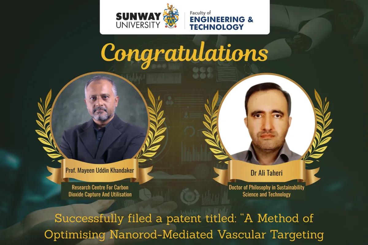 Prof. Mayeen and Dr Ali Taheri - Patent
