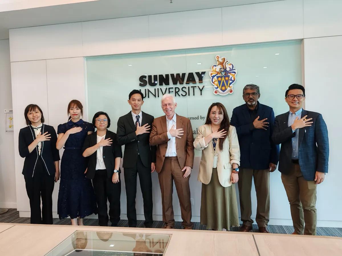 sunway uni leadership with the macao university of tourism