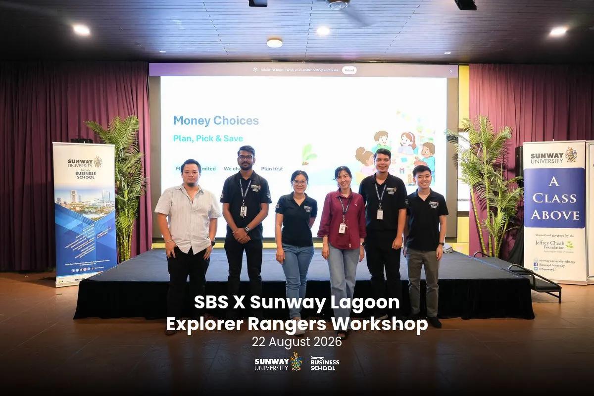 SBS x Sunway Lagoon Explorer Rangers Workshop