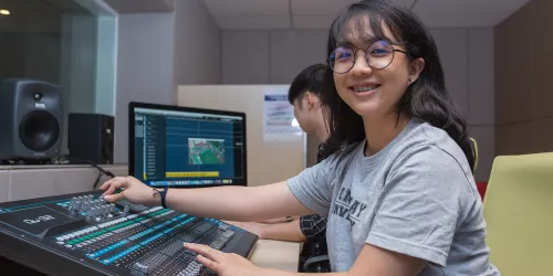 Contemporary music student