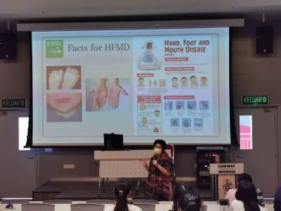 Dr Wooi Chen Khoo, Head of the Department of Applied Statistics at Sunway University, delivered an insightful SDG Talk on the practical applications of statistical modelling for sustainable development. 