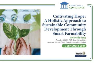 Cultivating Hope: A Holistic Approach to Sustainable Community Development Through Smart Farmability 