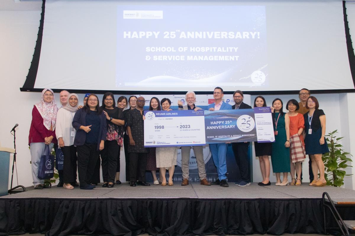 The School of Hospitality and Service Management Celebrates its 25th Anniversary 