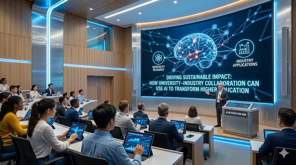 Driving Sustainable Impact: How University–Industry Collaboration Can Use AI to Transform Higher Education