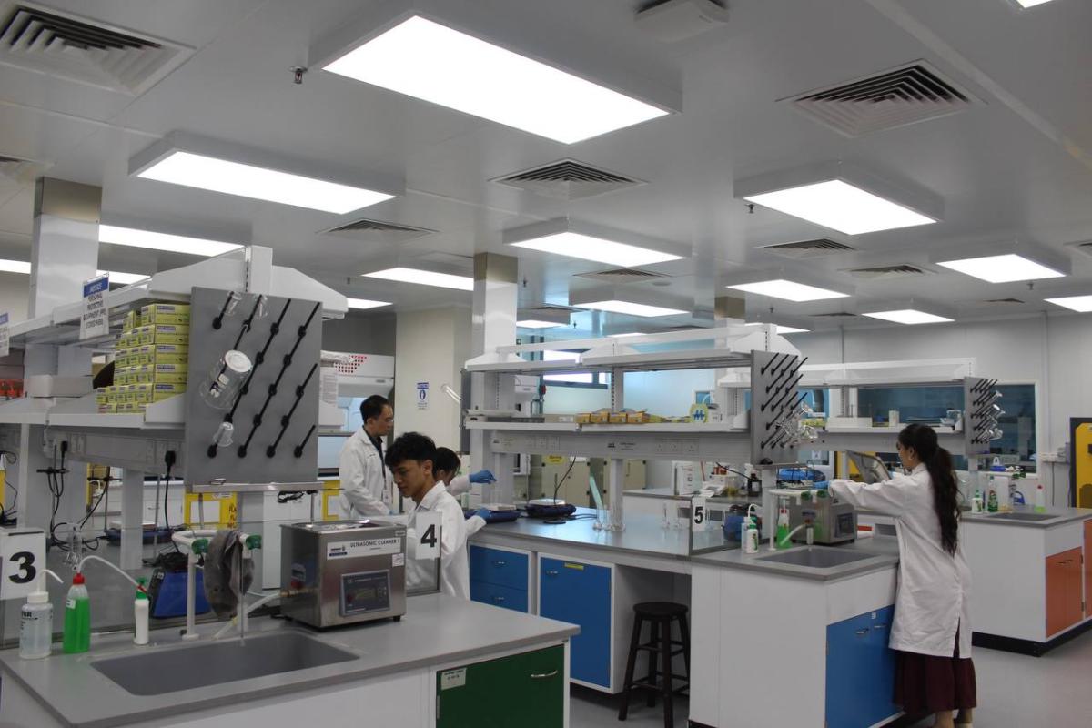 chemistry lab