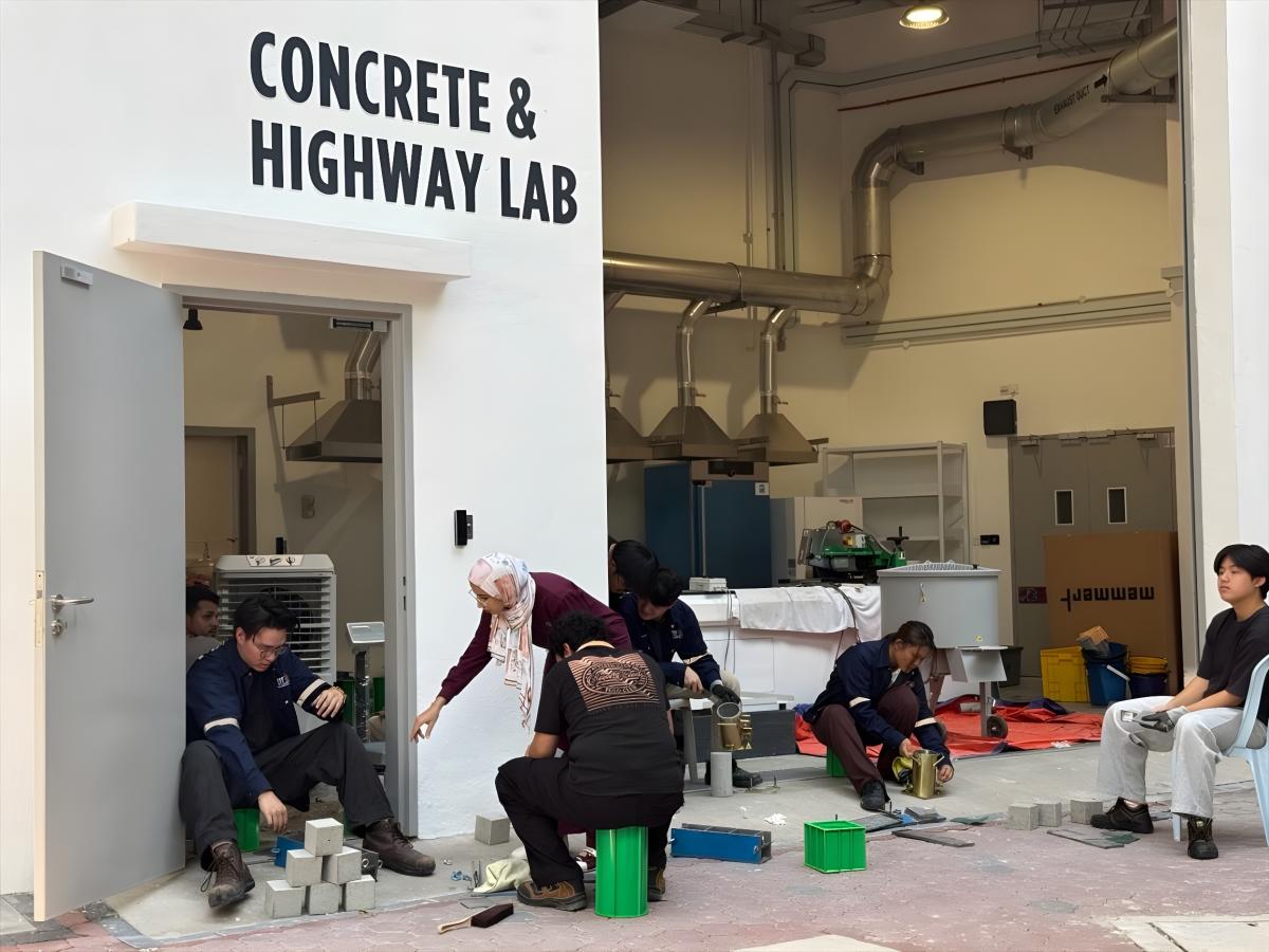 Concrete and Highway Lab at Sunway Uni