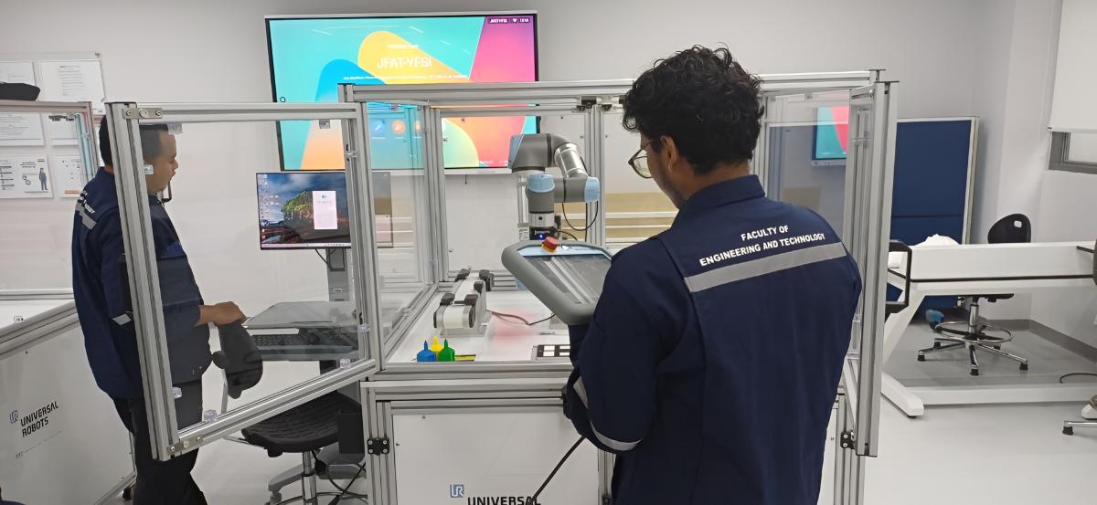 Collaborative Robots and Integrated Automation Lab at Sunway Uni