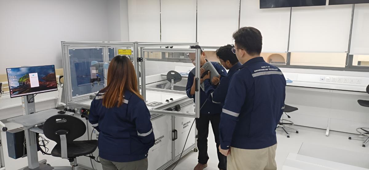 Collaborative Robots and Integrated Automation Lab at Sunway Uni