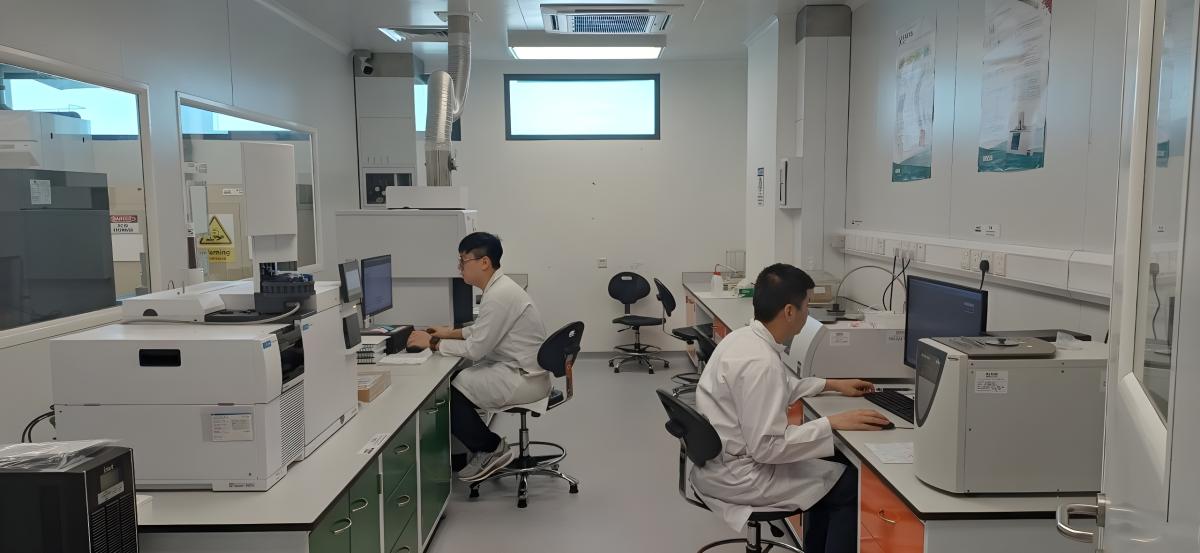 Instrument room at Sunway Uni