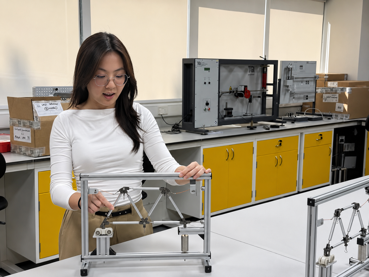 Light structure lab at Sunway Uni