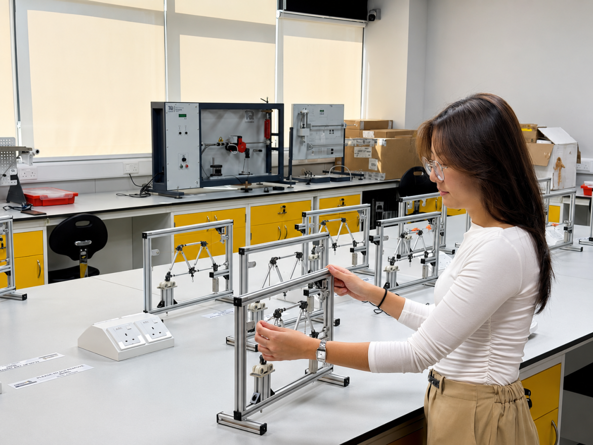 Light structure lab at Sunway Uni