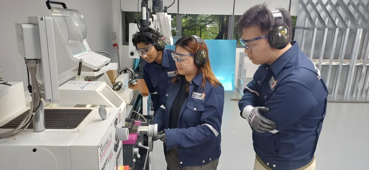 Mechanical Workshop at Sunway Uni