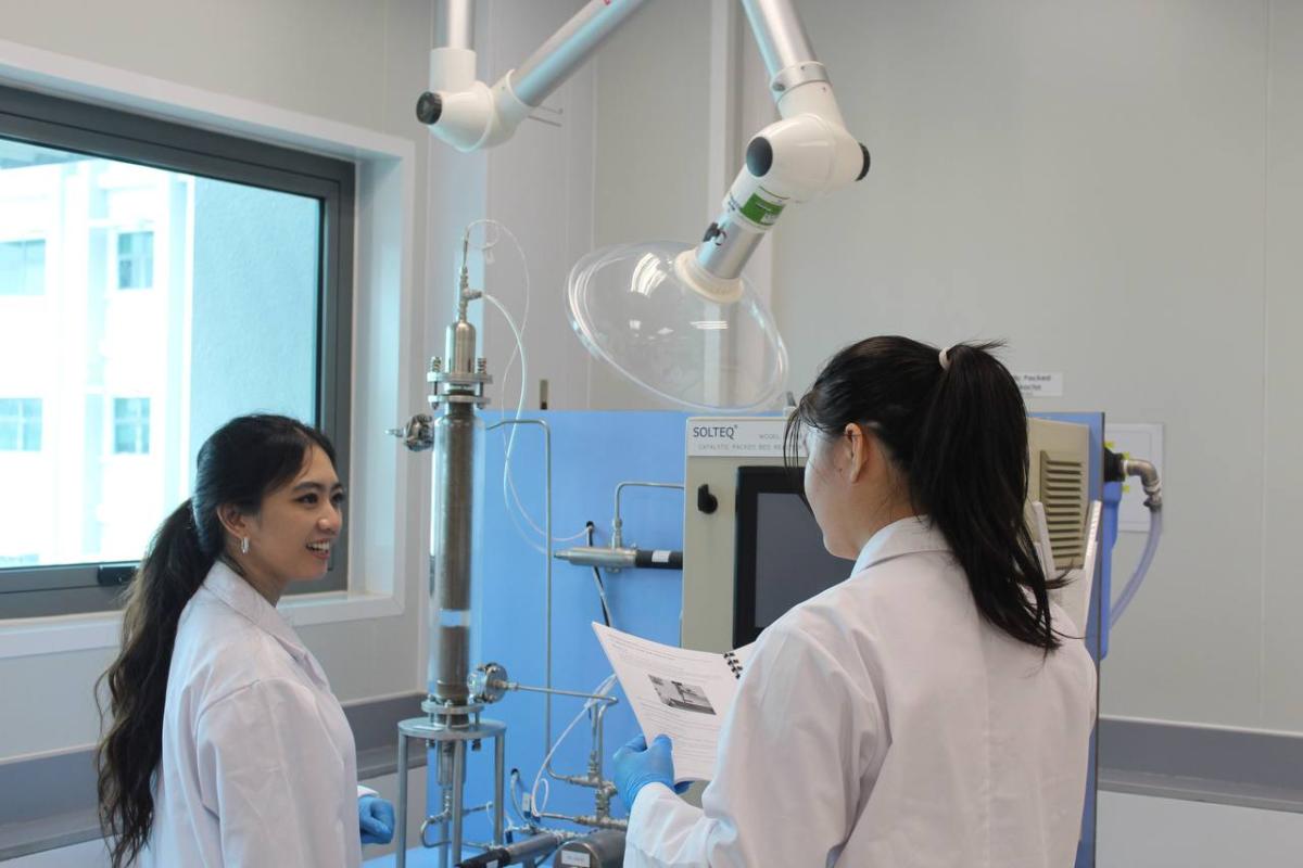 mass transfer and chemical reaction lab at sunway uni