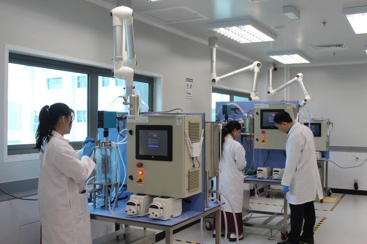 mass transfer and chemical reaction lab at sunway uni