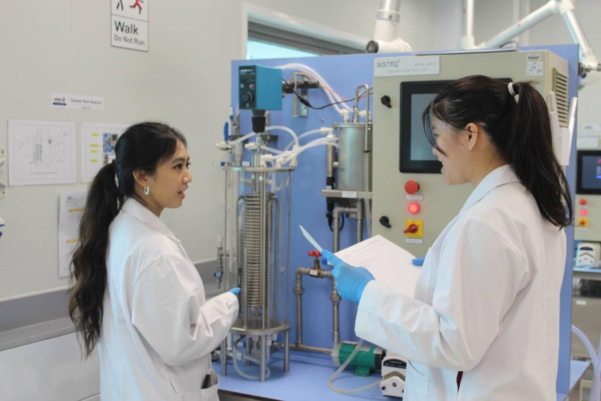 mass transfer and chemical reaction lab at sunway uni
