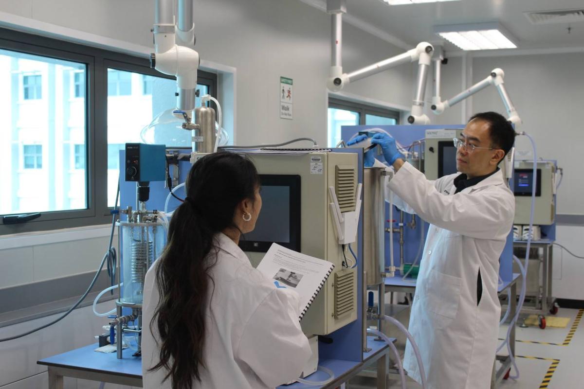 mass transfer and chemical reaction lab at sunway uni