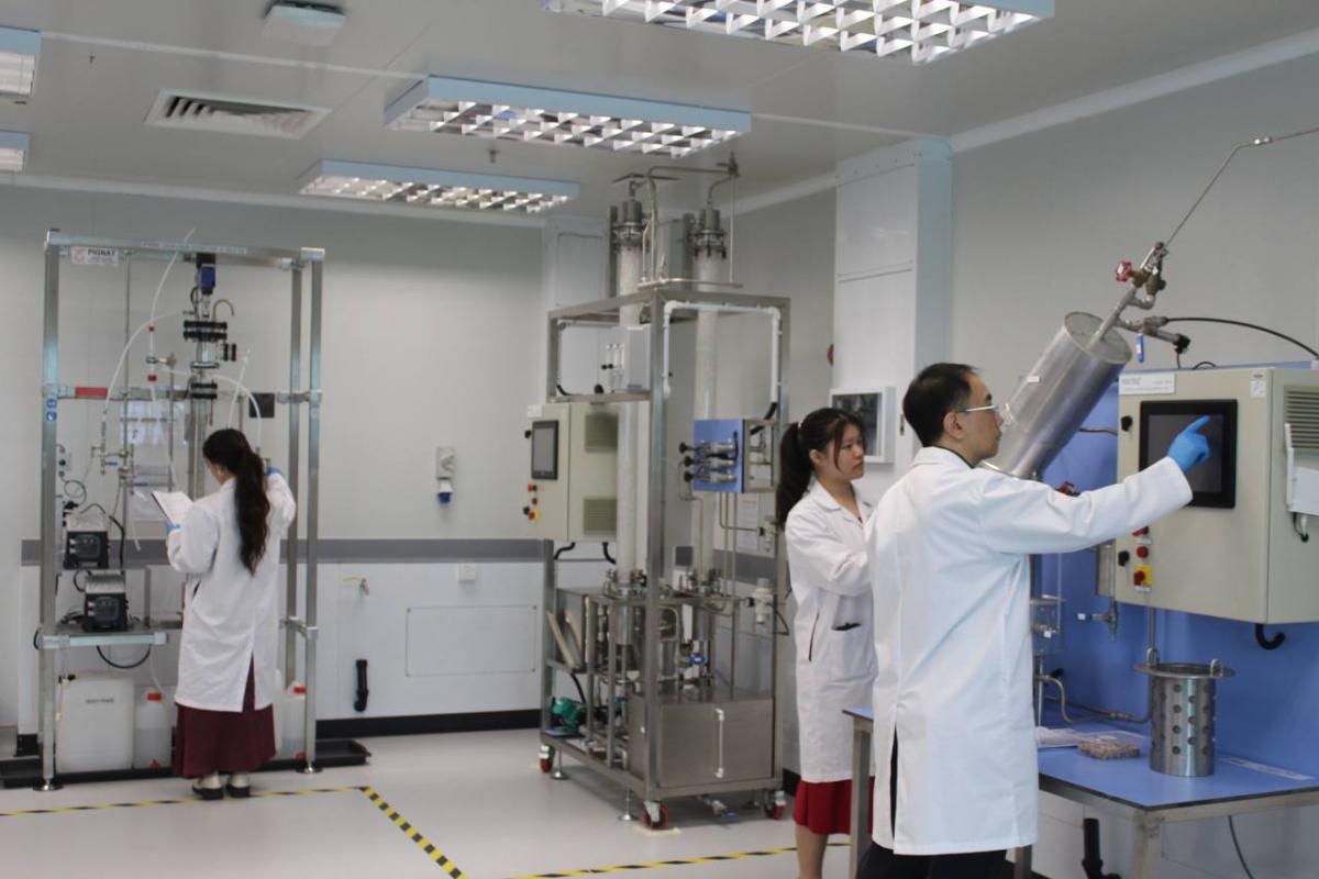 mass transfer and chemical reaction lab at sunway uni